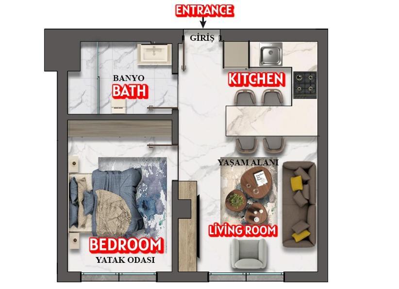 Goelhisar Mavi Konak Apart Otel Εξωτερικό φωτογραφία